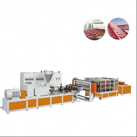 Jwell Machinery China의 PVC 단층/다층 단열 골판지 및 계단형 지붕 압출 라인