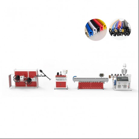 JWELL PVC TPU TPE 씰 프로파일 압출 라인